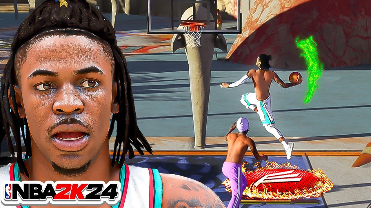 Джа Морант — постерный бог в NBA 2k24