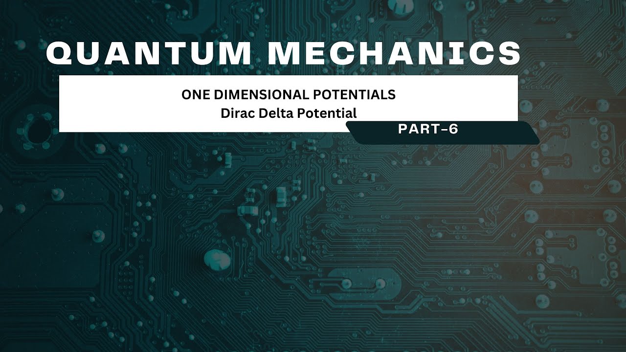 Double Dirac Delta Potential -1