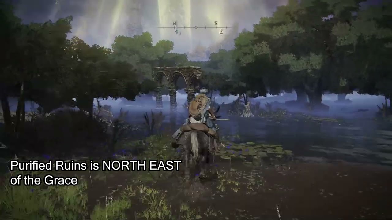 How to get to Raya Lucaria Crystal Tunnel from Limgrave
