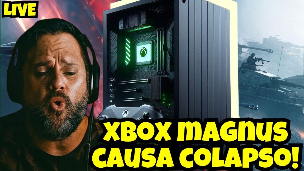 BOMBA - XBOX MAGNUS CAUSA COLPASO NA PONEYZADA + SATYA NADELLA FALA SOBRE O FUTURO + NOTICIAS!