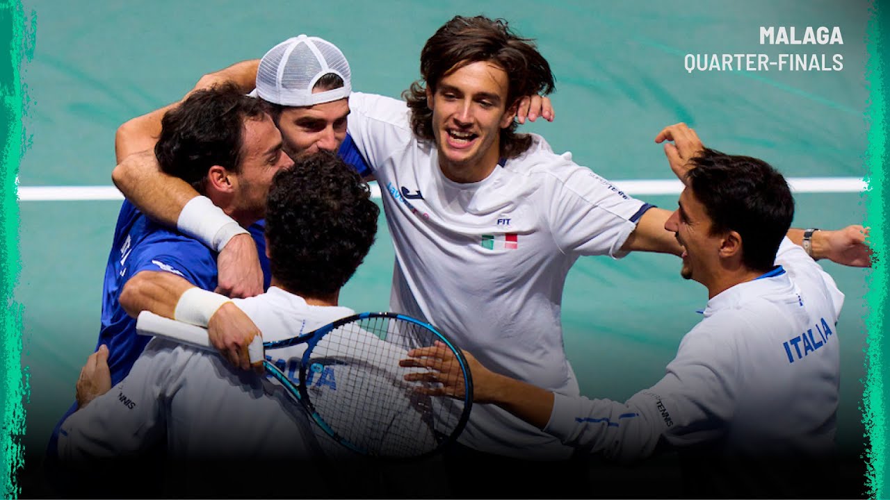 Day 3 Recap Italy v USA - Davis Cup by Rakuten Final 8 2022