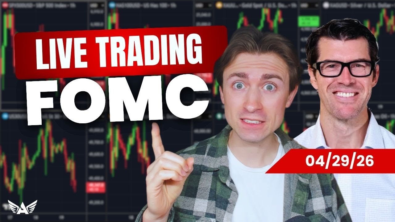 LIVE Trading FOMC Gold, Nasdaq, Forex | A1 Trading Show