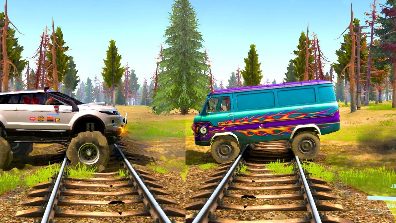 Spintires: Mudrunner Tractor Gameplay | Simulation Game | Game Daily