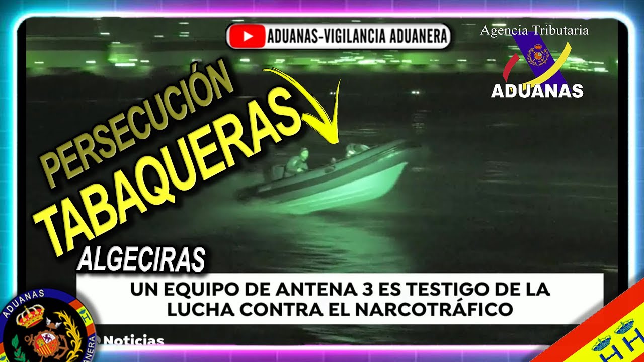 Contrabando de tabaco en el Campo de Gibraltar, gomas tabaqueras, reportaje 2023 - Aduanas SVA