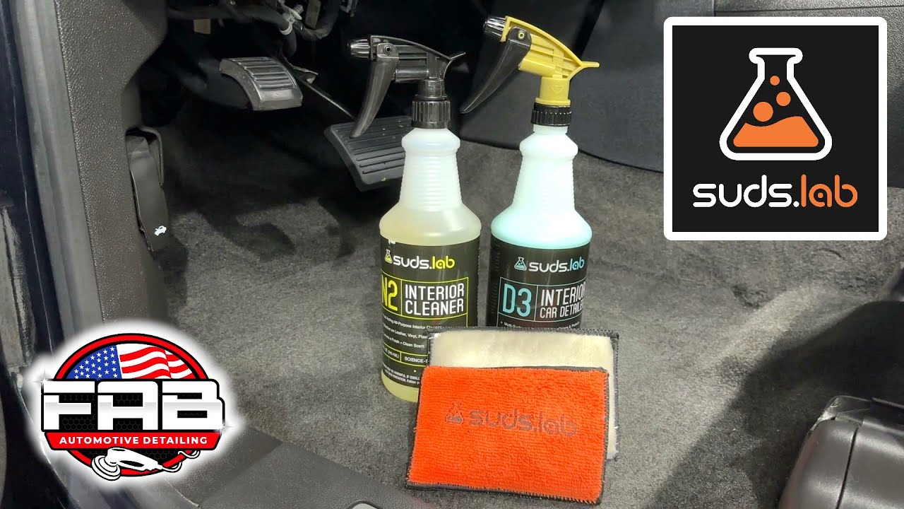 Suds Lab Interior Cleaners & Protectant!