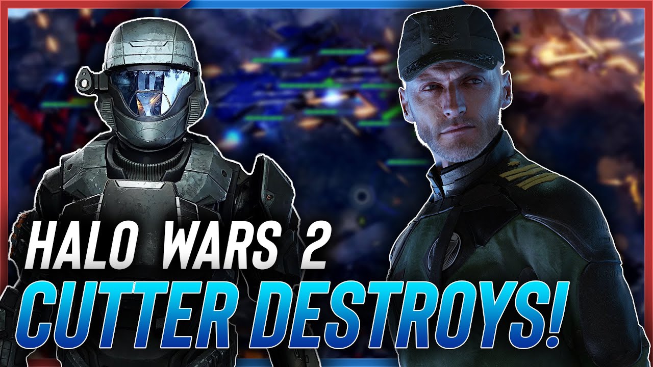 Captain Cutter DESTROYS in Halo Wars 2!