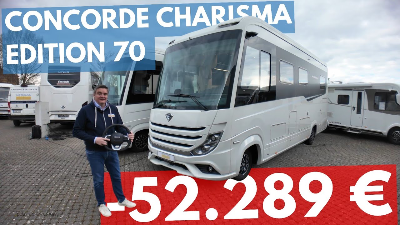 SCHÖNES WOHNMOBIL -52.289 € 🔴 Concorde Charisma 860 LI Edition 70