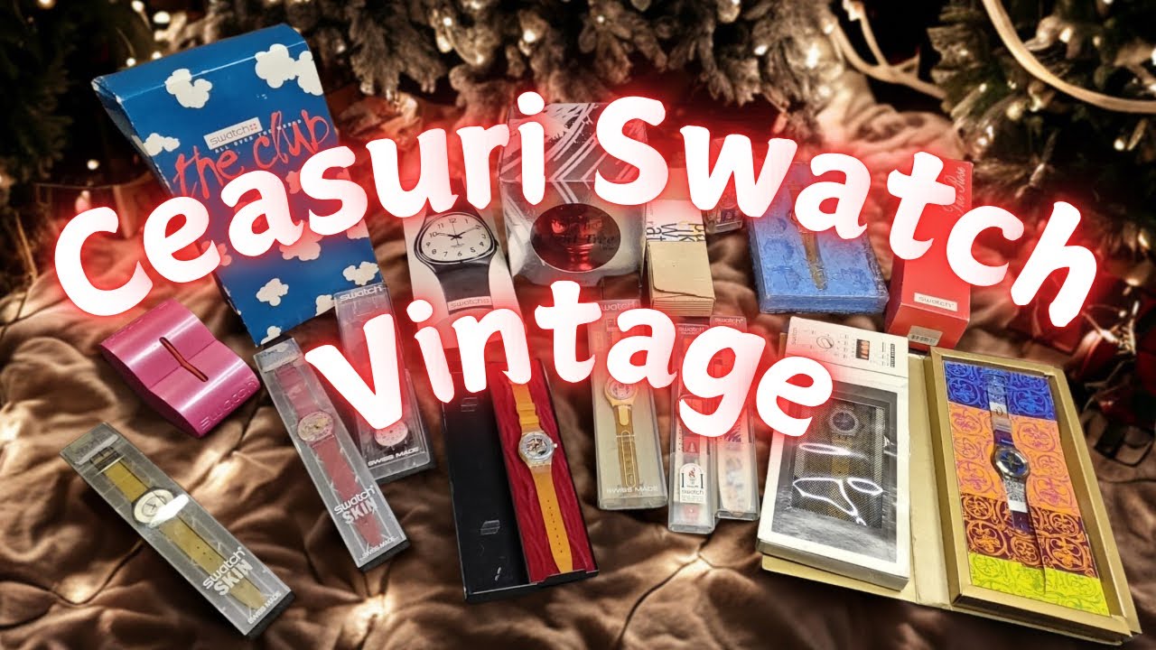 Adăugăm la Colecție multe Ceasuri SWATCH noi din anii 90’
