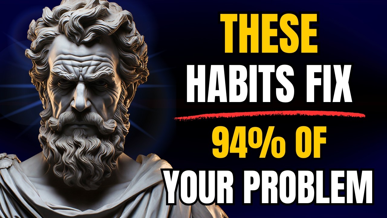 These Stoic Lessons Will FIX 97% OF YOUR PROBLEMS - Master Your Mind | STOICISM