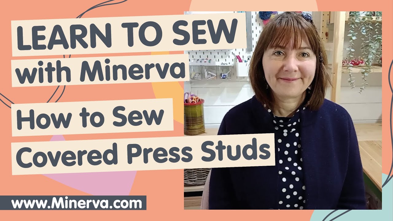 Learn to Sew &ndash; How to Sew Covered Press Studs