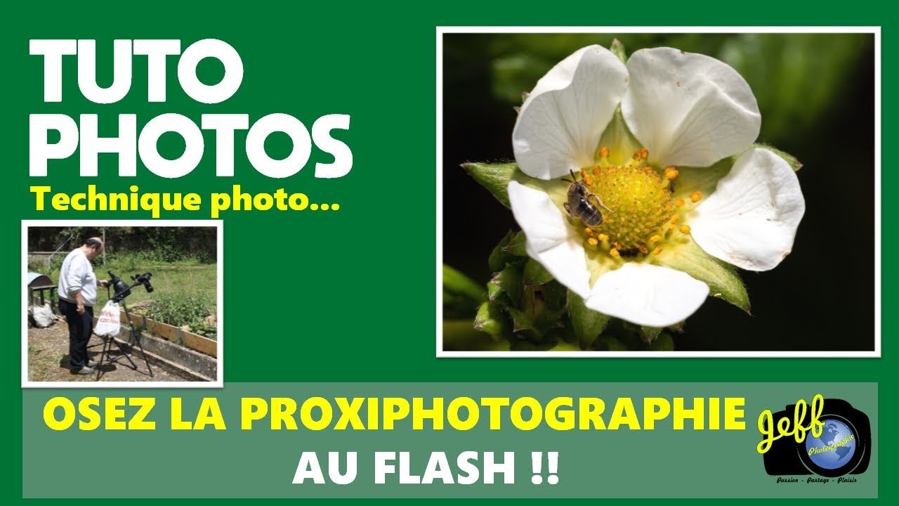 PROXIPHOTOGRAPHIE, OSEZ LE FLASH !! - Tuto-Photos - Episode n°452