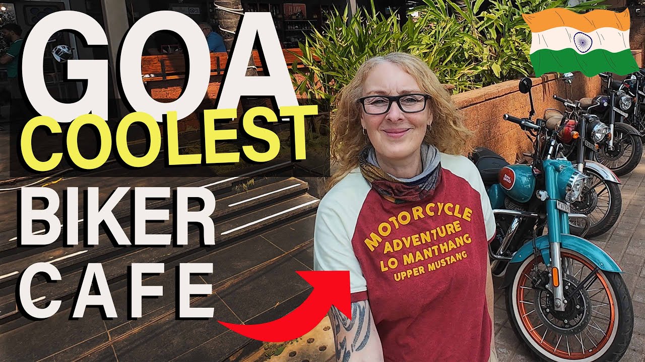 Is this the COOLEST ever Biker Cafe in GOA?