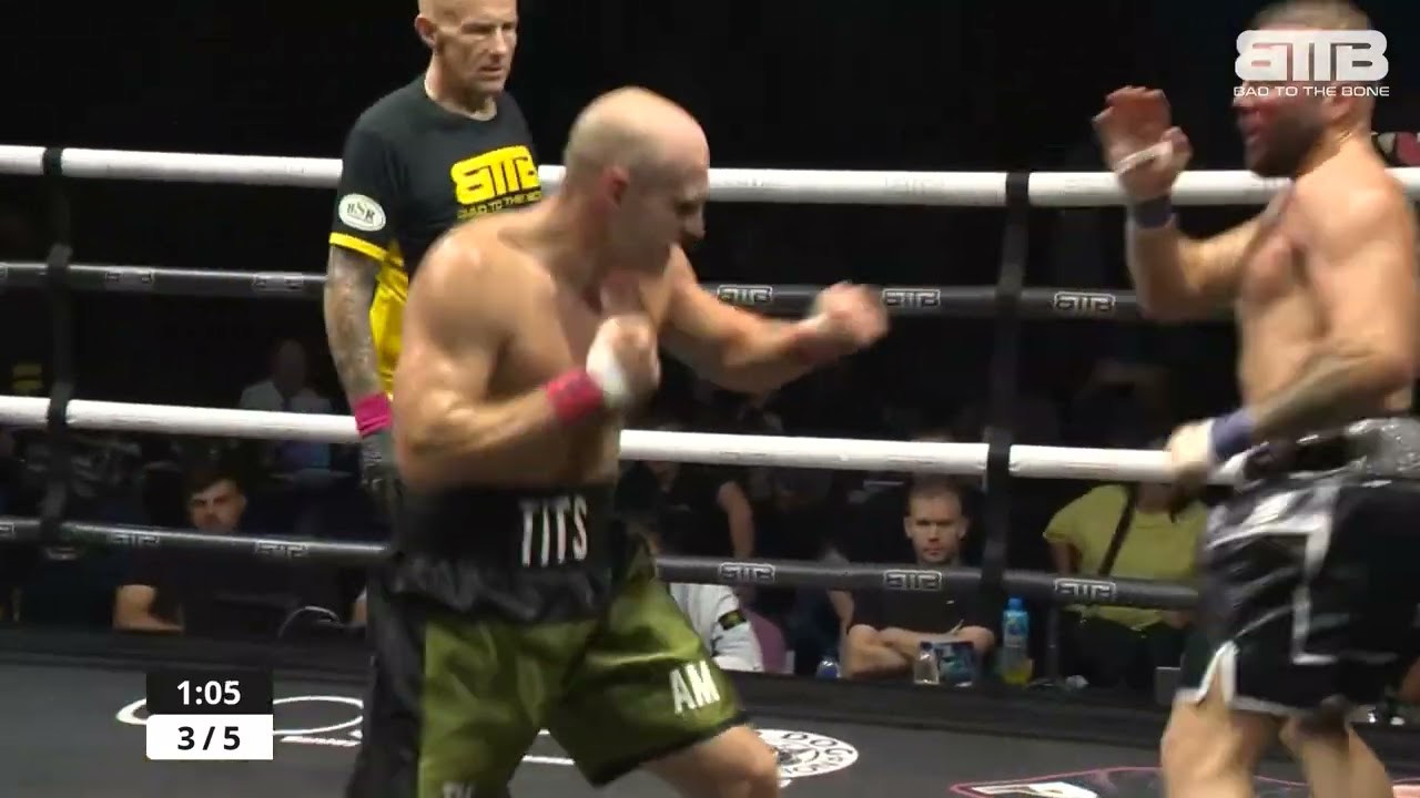 ПЛОХОЙ ДО КОСТЕЙ BKB Том Моубрей против Тома Пратта #bkb #boxing #bareknucklefighter #fighter