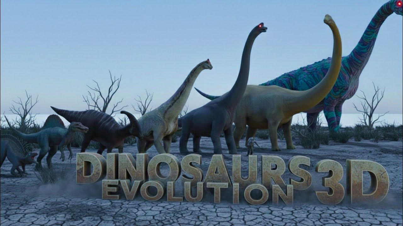 Dinosaurs Evolution Size Comparison in 3D | Smallest to Biggest Dinosaur Ever