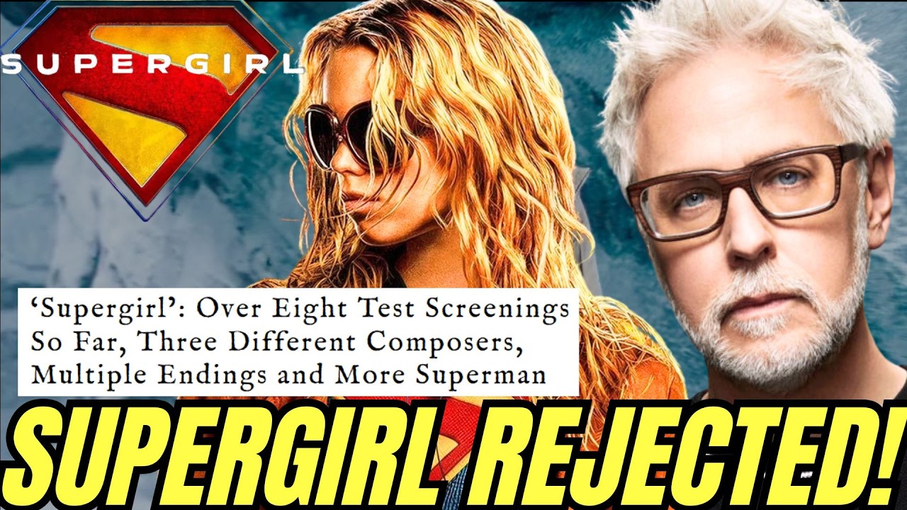 8 ТЕСТОВЫХ ПОКАЗОВ?! Сериал &laquo;Супергёрл&raquo; и вселенная DC Джеймса Ганна в серьёзных проблемах!
