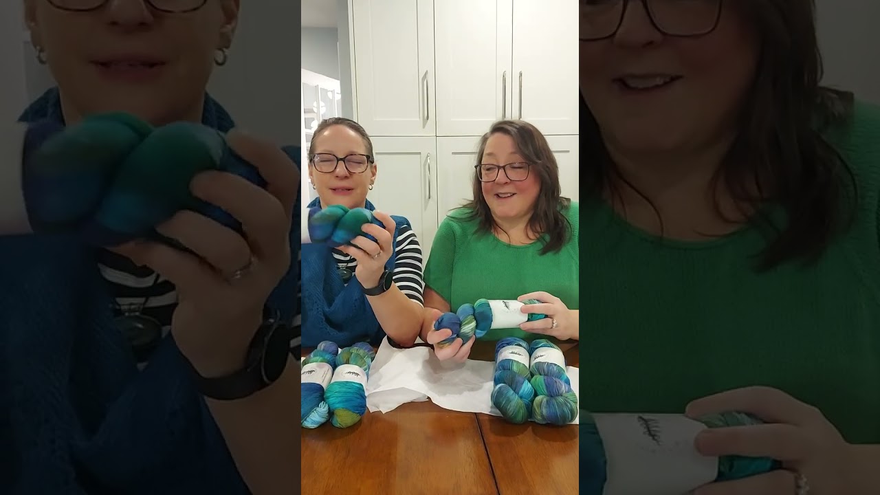 Labradorite project unboxing Windswept Yarns