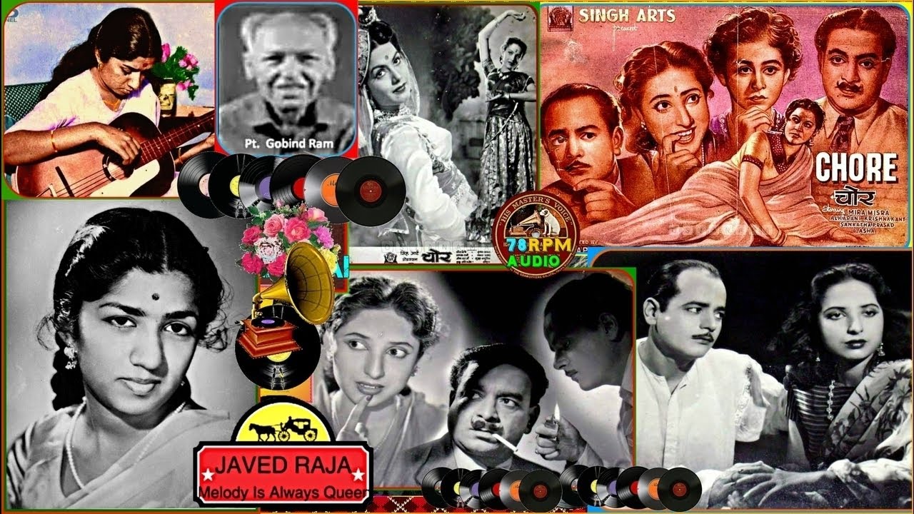 LATA JI-(3 Beautiful Gems).Film-CHOR-{1950}-(1-Ban Gayi Prem Diwani.(2-Tu Chanda Kiyun.(3-O Rasi