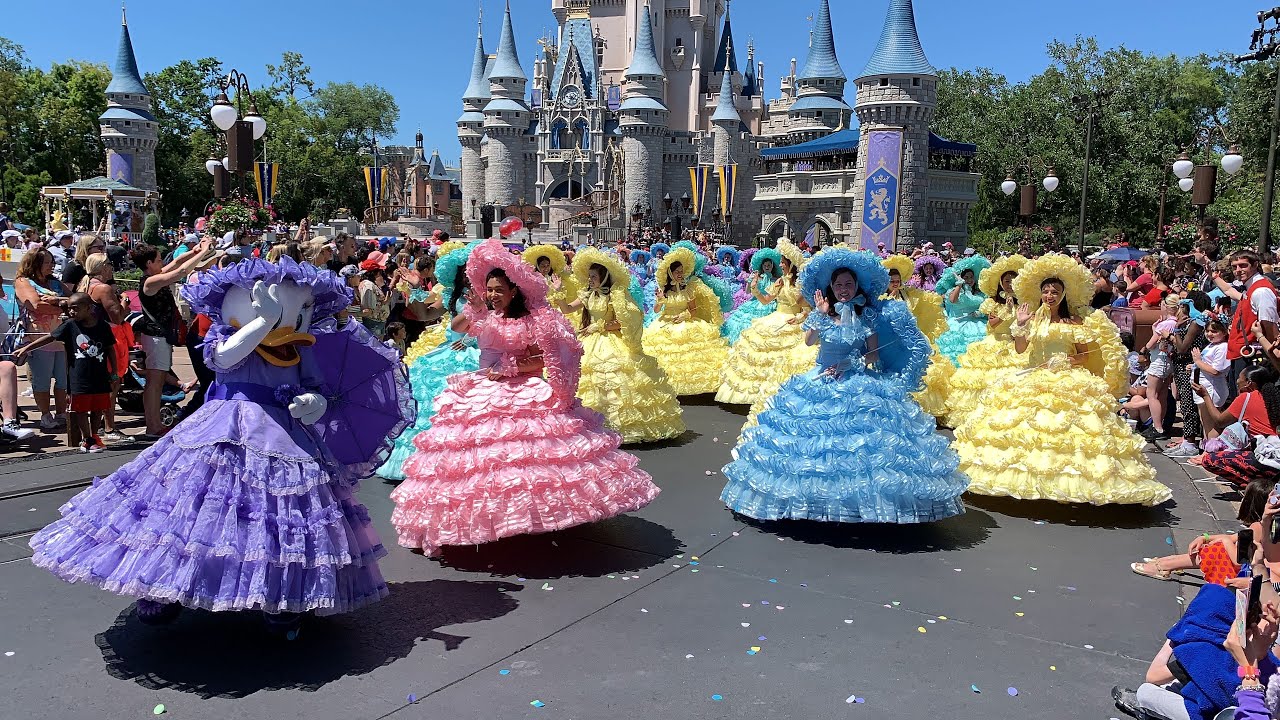 Disney Easter Parade at Magic Kingdom featuring ‪Azalea Trail Maids‬