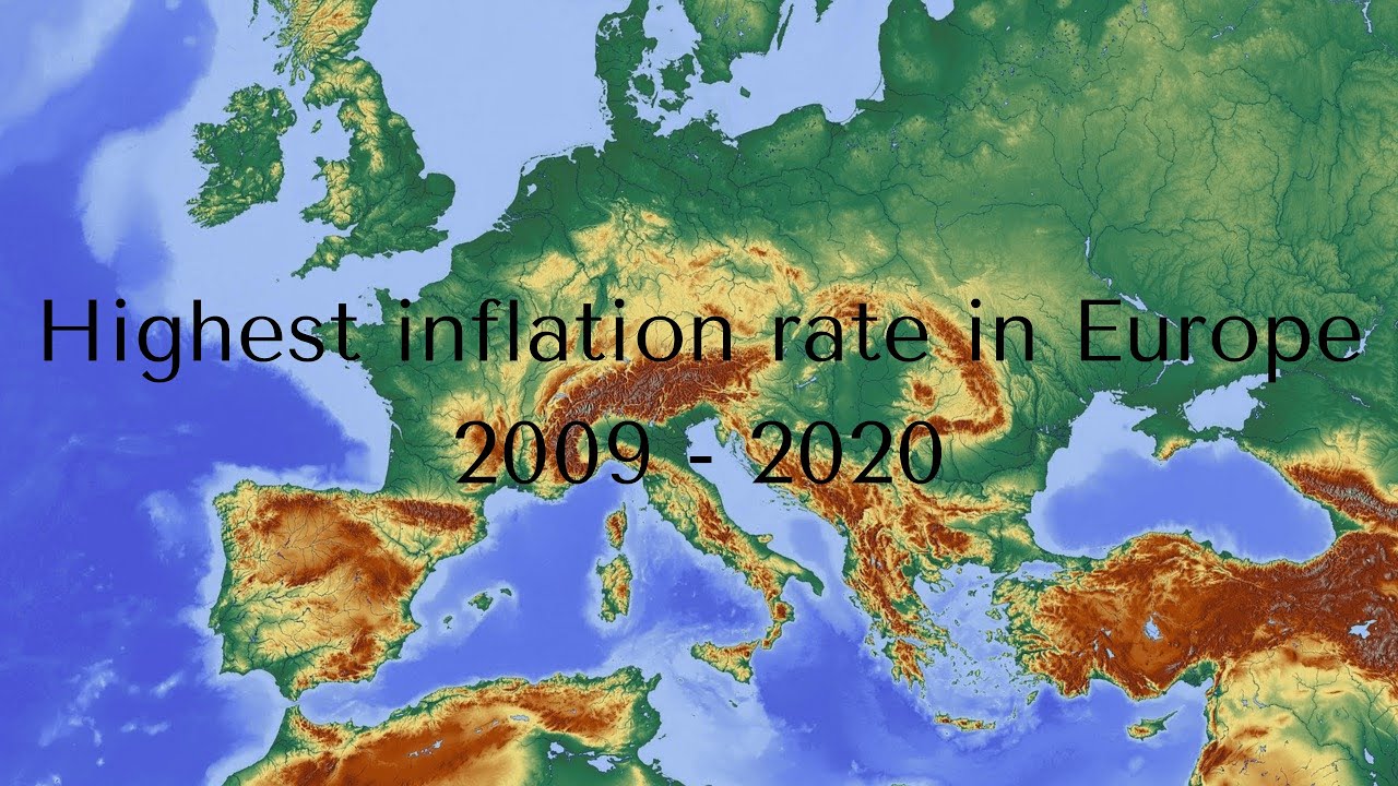 Highest inflation rate in Europe | 2009 - 2020