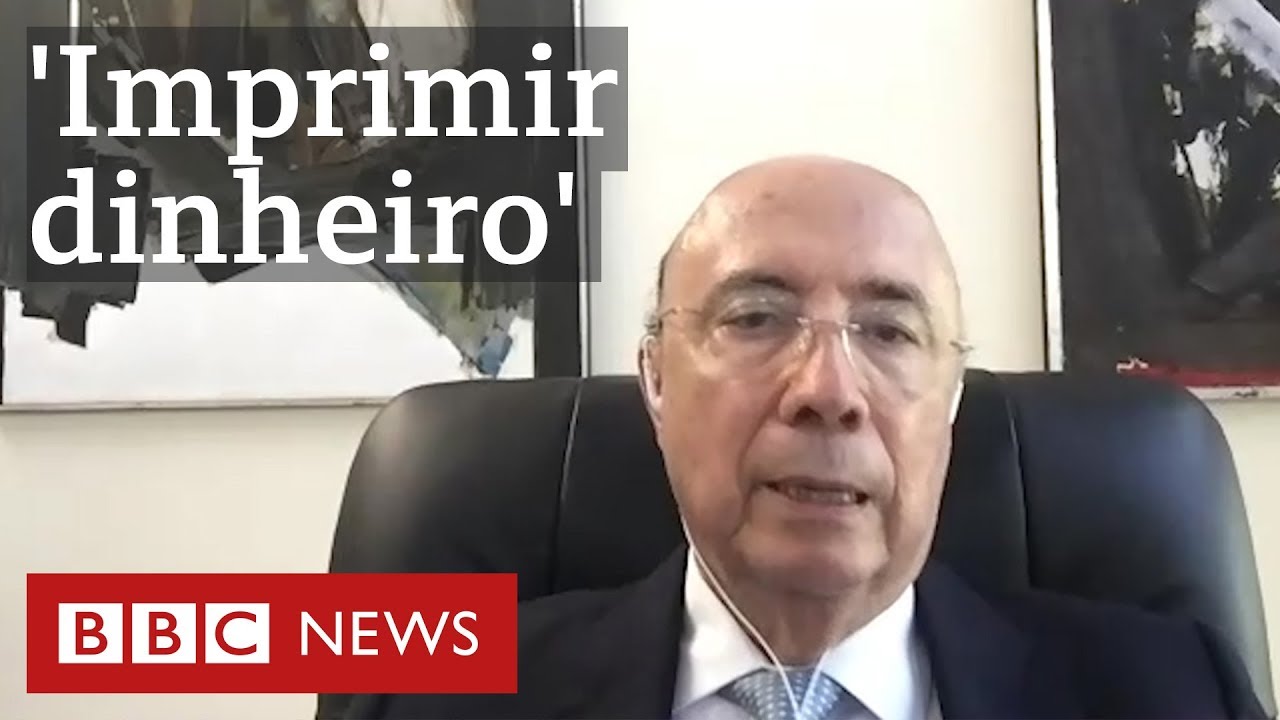 Meirelles defende 'imprimir dinheiro' contra crise do coronavírus