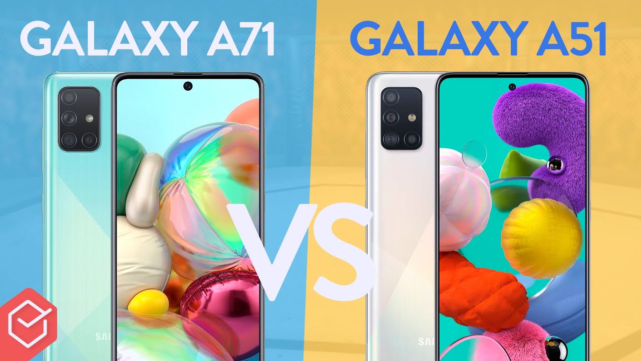 Galaxy A51 vs Galaxy A71 - qual vale a pena? | Comparativo