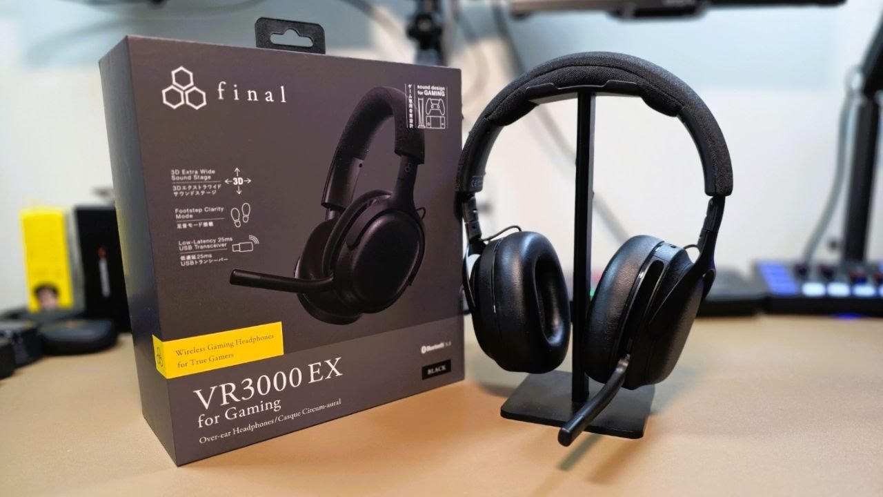 final VR3000 EX Gaming Headphones | Unboxing & Review