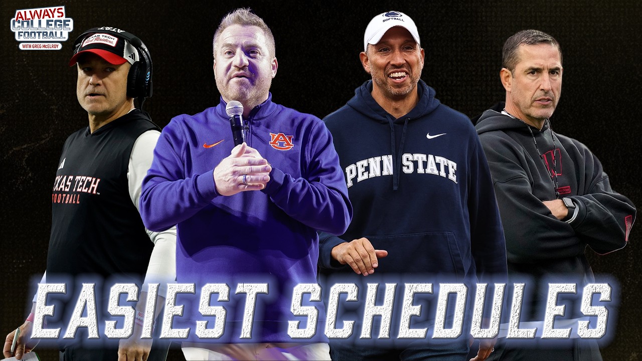 Who got LUCKY with their schedule in 2026? | Always College Football