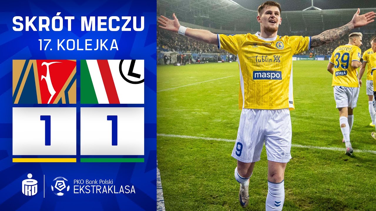 Motor - Legia | SKRÓT | 9 gol i chwile grozy Czubaka! | Ekstraklasa 2025/26