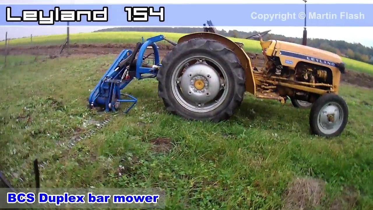 Leyland 154 and BCS Duplex bar mower