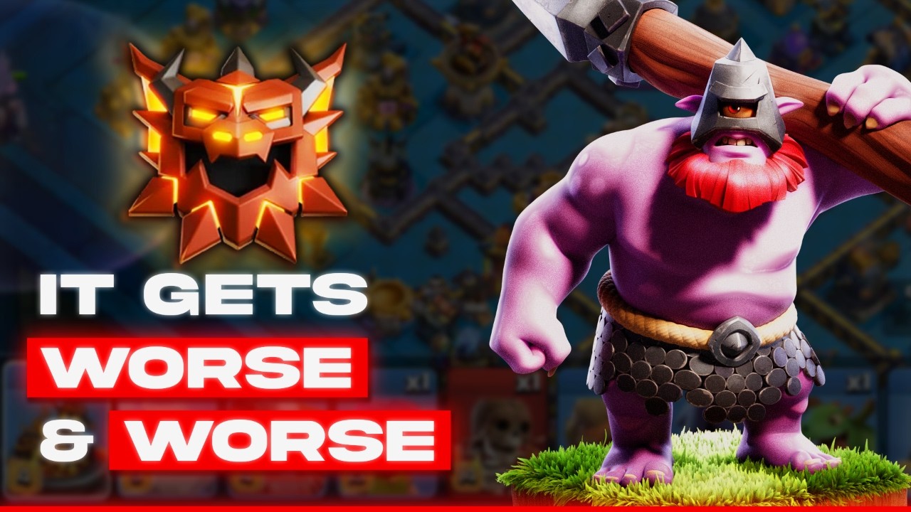 IT GETS WORSE & WORSE!!😧| Day 19 | Legends League Gameplay | Clash of Clans | thisLegendsGuy