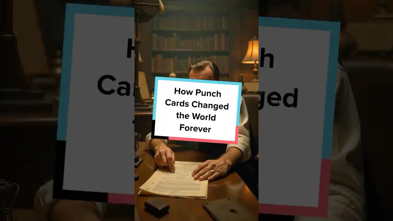 How Punch Cards Changed the World Forever #technology #computing #innovation #dataprocessing