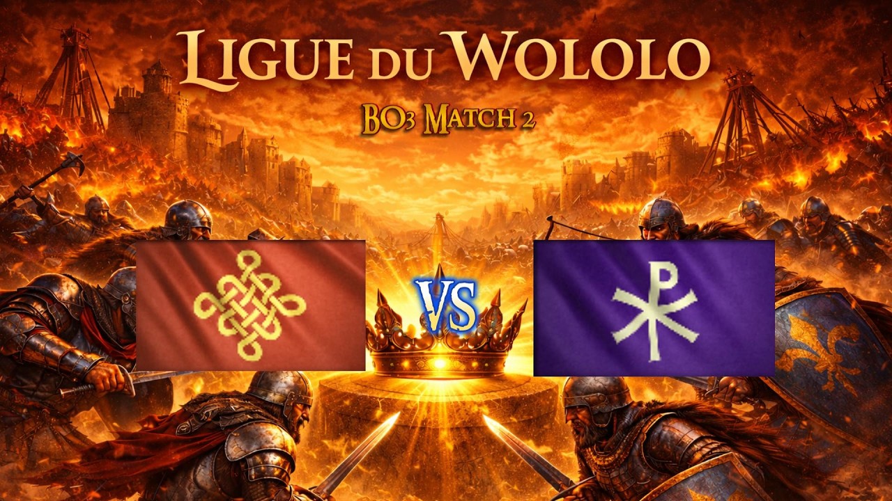 AOE4  - L'éco Chinois vs Les citernes Byzantine Match 2 Cast Tournoi LDW