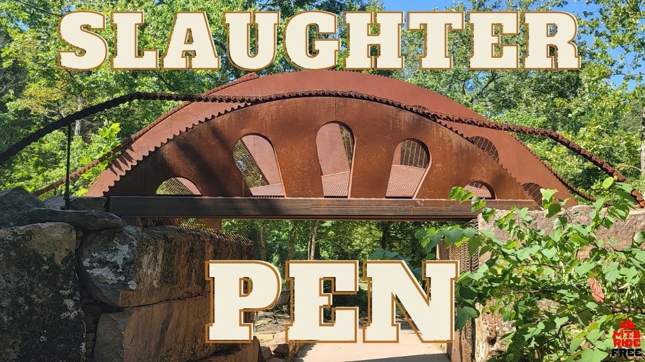 THE BEST RIDING YOU WILL EVER DO!!!The Slaughter Pen, Bentonville, Arkansas