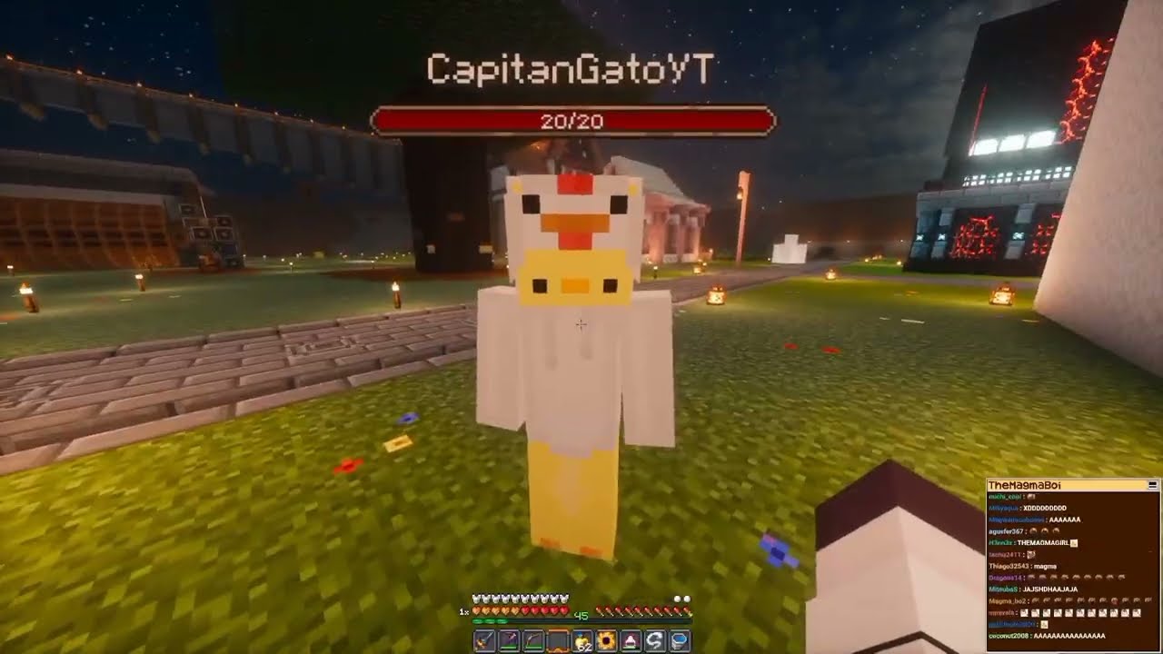 Magma carga a Capitan Gato por su cumpleaños 