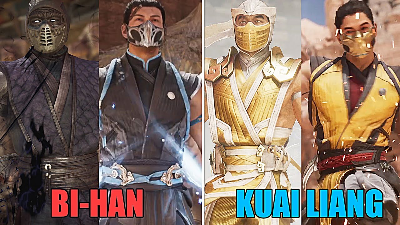 Bi-Han vs Kuai Liang Intro-Dialogues - Mk11 vs Mk12