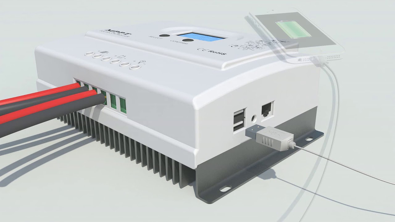 UPSEN Wiser Series Mppt Controller Video Introduction