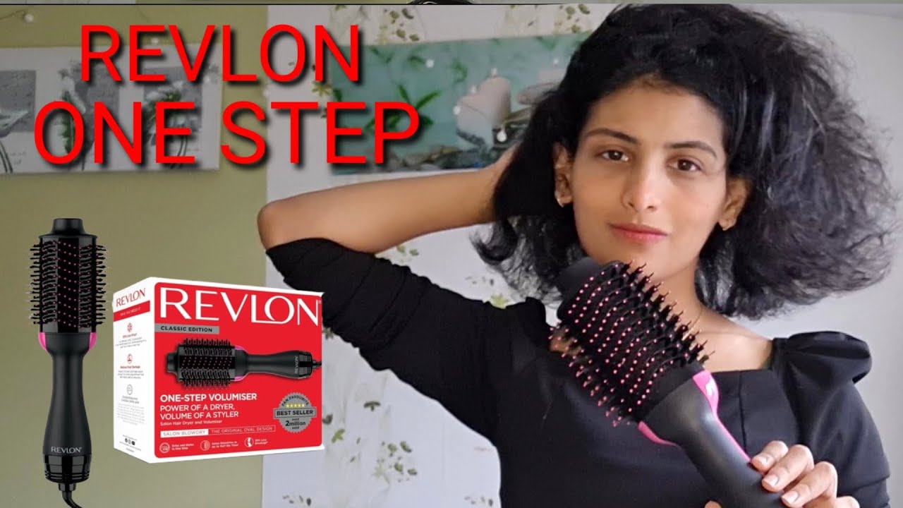 Revlon on step|فرشاة ريفلون على شعر خشن ومجعد