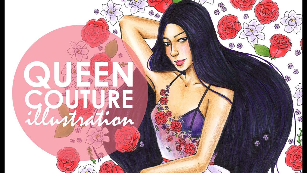Fashion Illustration - Queen Couture | No.6