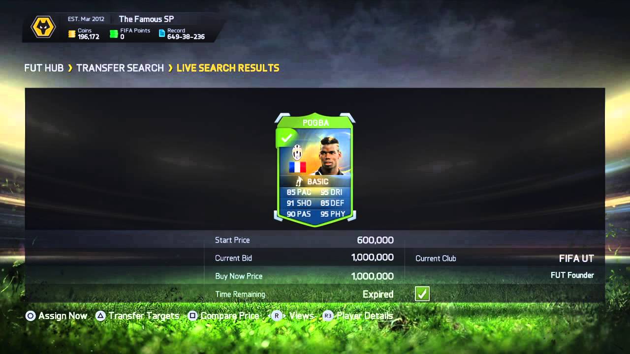 Sniping TOTS Pogba!
