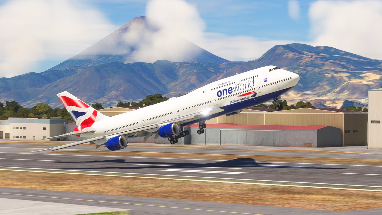 Unreal Skill! British Airways Boeing 747 Pulls Off an Impossible Landing