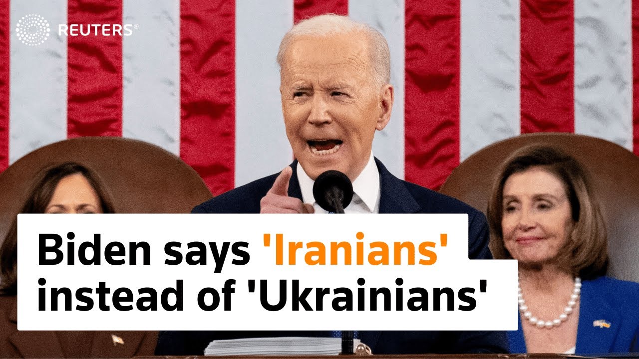 Biden says 'Iranian' instead of 'Ukrainian' in State of the Union gaffe