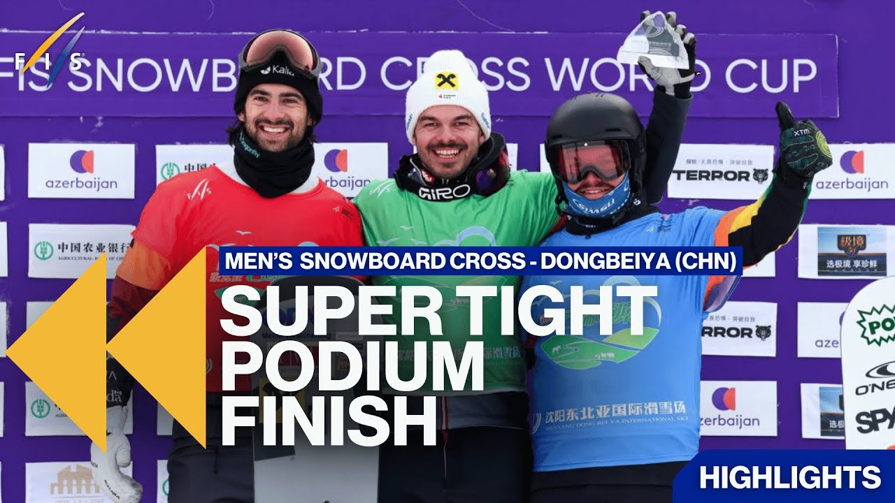 Tight racing all the way to the finish line | Highlights | FIS Snowboard