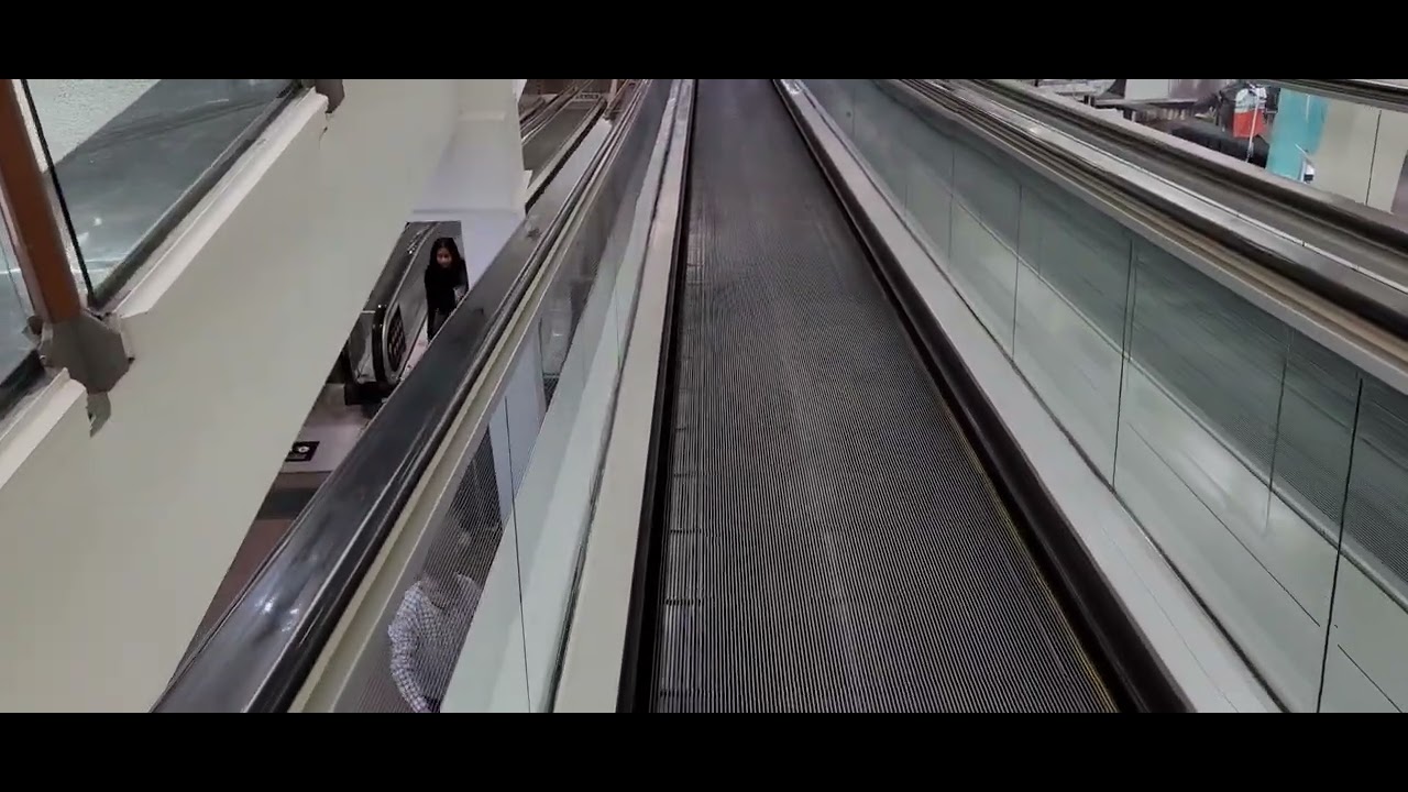 Down 1982 Boral travelator at Castle towers shopping centre.