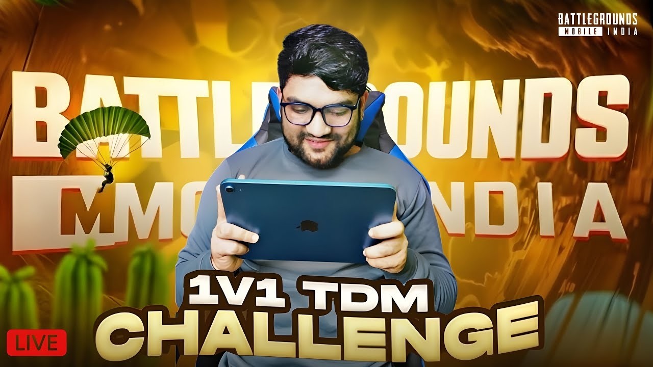 BGMI 1v1 TDM Challenge LIVE 🔴 | #1 TDM Player 😈 #Shorts