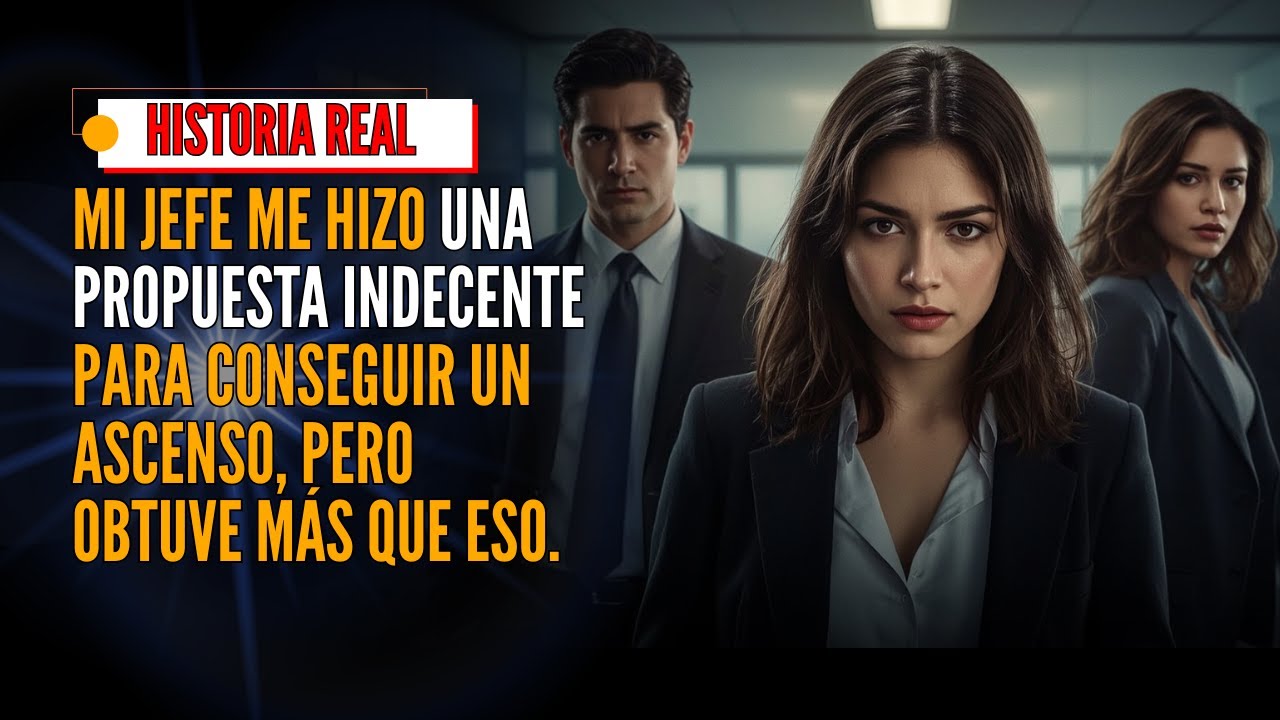 Mi jefe me hizo una propuesta indecente para conseguir un ascenso, pero obtuve más que eso.