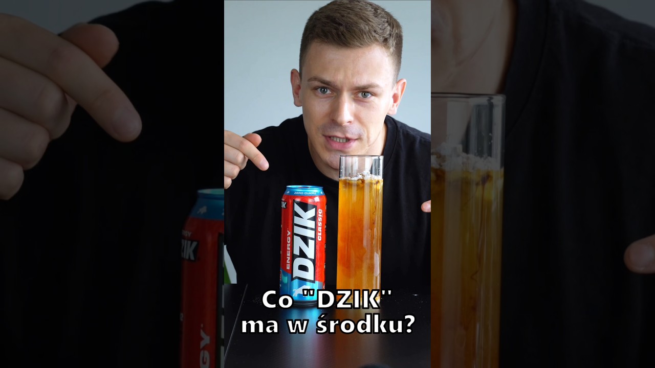 ZDROWY bo bez cukru!? Zobacz❗️ #energetyk #wkdzik #food #nutrition #dietetyk
