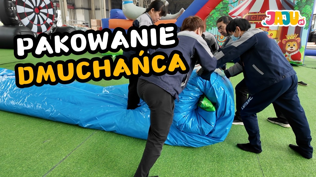 Jak pakowane są dmuchańce w chińskich fabrykach?