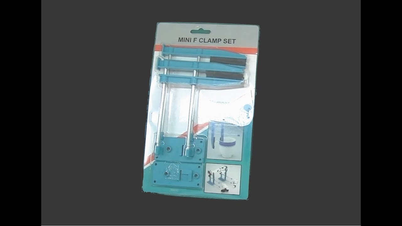 Mini F Clamp Scale Model Tool Review