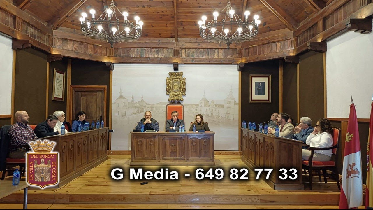 Pleno 16 de Diciembre de 2025 - El Burgo de Osma (Soria)