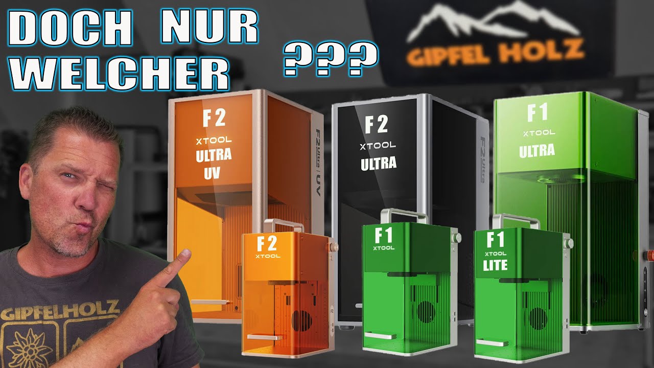 Nicht falsch kaufen! xTool Laser im großen Vergleich - Welcher ist der richtige für dich?